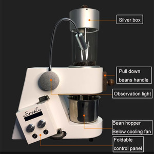 Machine de torréfaction de café à air chaud Petit torréfacteur de café Torréfacteur commercial électrique automatique 300g - Product Image 2