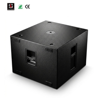 Subwoofer audio professionnel à haut SPL 138 dB, module amplificateur classe D 3400 W, filtre FIR DSP allemand intégré, haut-parleur actif 19 pouces