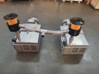 KVF 80 3hp 2.2kw 220/380V 50/60Hz pompe à vide électrique sans huile sèche pompe à vide d'air sans huile pour machine à sculpter