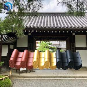 Tuile de style français écologique de haute qualité au meilleur prix, idéale pour restaurer l'architecture traditionnelle Tuiles de toit antiques rustiques - Product Image 5