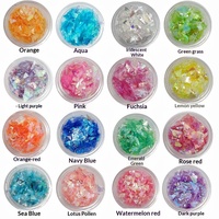 Papier Cellophane Nano Ultra-Fin pour Nail Art Style Japonais, Effet Bonbon, Coupes Irrégulières, Coquille Irrégulière, Instagram, DIY