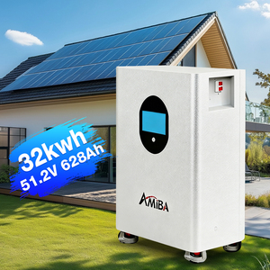Sistema de Almacenamiento de Energía Solar para el Hogar de Gran Capacidad, 51.2V 314Ah 628Ah, 15kWh 16kWh 32kWh, Montado en Pared, Fuera de la Red/Híbrido - Product Image 1