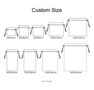 Hochwertige weiche Kordel zug Brillen Sonnenbrillen Mikro faser Stoff beutel Fall Sonnenbrillen Tasche und Brille Reinigungs tuch - Product Image 2