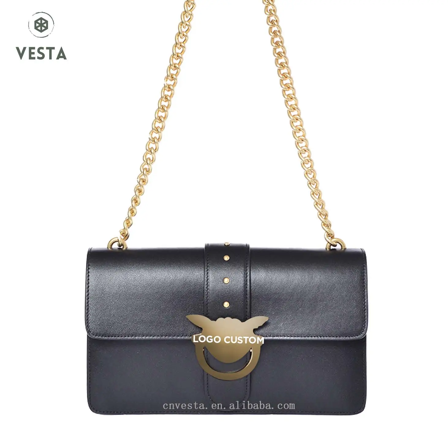 Bolsa feminina atacado nova moda de luxo marca feminina bolsas de couro para senhoras bolsas de broche em pinko China