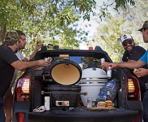 Parrilla Kamado de Cerámica Estilo <span class=keywords><strong>Coreano</strong></span> Moderna de 15 Pulgadas (13-29 cm) con Encendido Electrónico, Portátil, para Carbón - Product Image 3