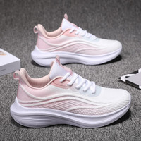 Chaussures de sport de campus respirantes pour filles légères absorbant les chocs et antidérapantes pour le collège en cours d'exécution corde à sauter à lacets
