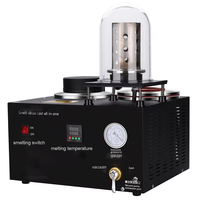 Machine de coulée sous vide pour bijoux en cire perdue de 3kg Machine de coulée sous vide pour bijoux or métal argent affiner la fonte par aspiration