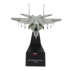 1/100 MiG-29โมเดลเครื่องบินรบรัสเซียสำหรับใช้ตกแต่ง - Product Image 2