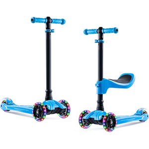 <span class=keywords><strong>Patinete</strong></span> 2 en 1 para niños, con manillares de altura ajustable y ASIENTO desmontable - Product Image 1