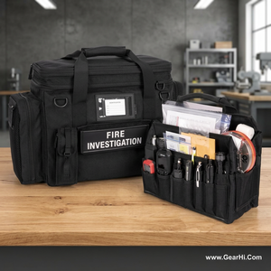 Water Resistant Reinforced 1000D Cordura Nylon Arson Investigator <b>Tool</b> Carrier <b>Fire</b> Scene Forensic Sample Collection Pack Bags - Product Image 3