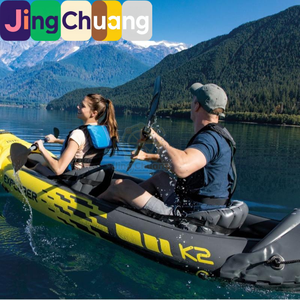 Bote Inflable Intex68307, Bote de Remos de Goma, Bote Inflable Doble de Lujo, Incluye Remos y Bomba de Aire - Product Image 3