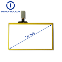Écran tactile LCD PCAP OEM/ODM de 7 pouces pour terminaux en libre-service