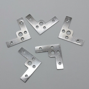 Metal Corner <b>Bracket</b> <b>Silver</b> Five Hole Thickened Large For Picture Frame Hardware Accessories Durable Modern Simple Style - Product Image 4