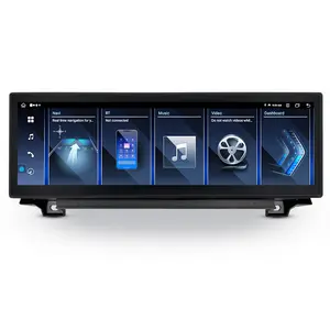 Mekede 8 Core 8 256GB 15Inch 3K Qled Màn Hình Không Dây Car-Play Cho iPhone Và Android Car Stereo Màn Hình Cho BMW 5 Series F10