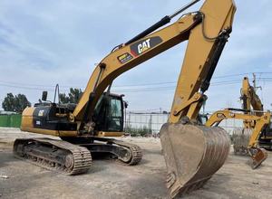 Caterpillar usado para excavadora sobre orugas 326D2L modelo 2022 caja de cambios de motor de 25,6 toneladas estabilidad hidráulica maquinaria de construcción - Product Image 3