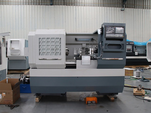 Độ chính xác cao ck6150 <span class=keywords><strong>CNC</strong></span> <span class=keywords><strong>Lathe</strong></span> Trung Quốc thực hiện 4 trạm tháp pháo với GSK hệ thống 500 mét đường kính làm việc cho ROTARY cắt kim loại - Product Image 4