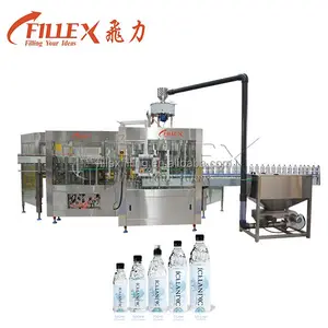 Full Automatic 3 In 1 3-10L PET Plastic Big Bottle Pure Drinking Mineral Water Filling Machine / Equipment / Production Line