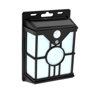 Solar Garden <b>Light</b> <b>Led</b> Wall Mount Warm <b>Light</b> With <b>Motion</b> <b>Sensor</b> Waterproof Outdoor Lamp For Patio Yard Decor - Product Image 2