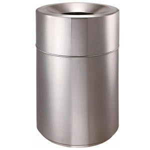 Cubo de basura de acero inoxidable ecológico Southern de 92 litros, diseño abatible, capacidad extra grande para lugares públicos, servicios de hotel - Product Image 1