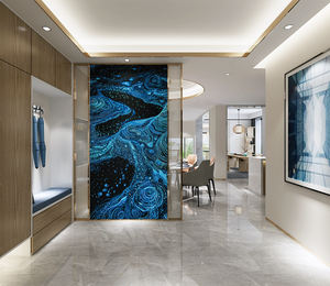 <span class=keywords><strong>Papier</strong></span> <span class=keywords><strong>peint</strong></span> mural en marbre chinois vert et <span class=keywords><strong>bleu</strong></span>, imperméable, moderne, facile à installer, pour la maison, décoration murale bon marché pour le salon - Product Image 2