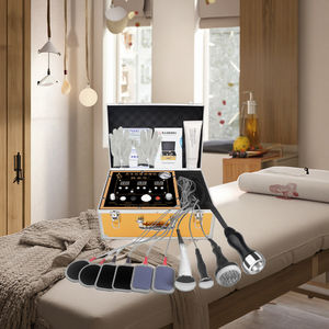 Mesin bioelektrik <span class=keywords><strong>Meridian</strong></span> Master, alat perawatan kesehatan logam untuk tubuh pijat wajah dan bekam-dbids elektrik - Product Image 5