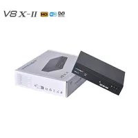 Récepteur satellite numérique Android GTMEDIA V8 V8X-II, décodeur DVB Combo DVB-S/S2/S2X en plastique, dernière version 2025, FREESAT V8X-II HD 1080p