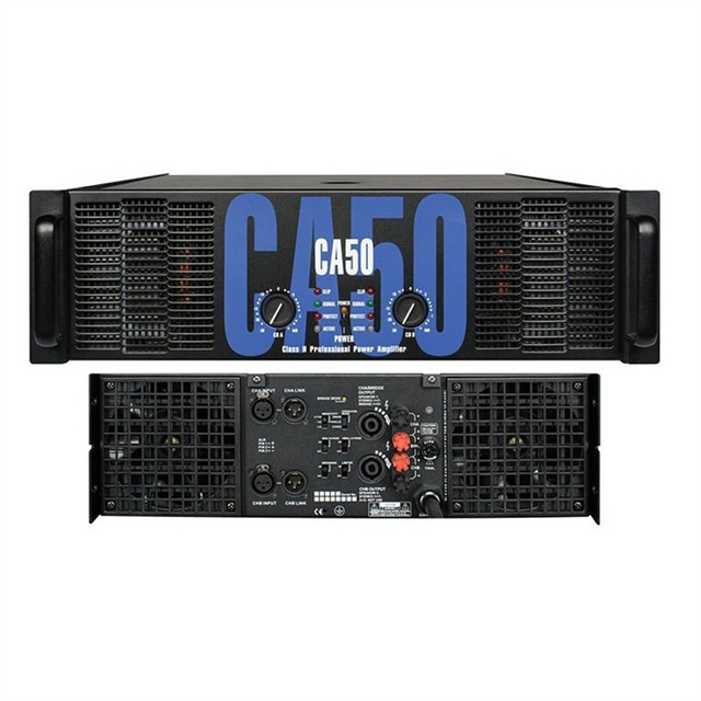 CA50 Professional Sound Standard CA50 Power Amplifier 2200 Watts Crest Audio Power Amplifier