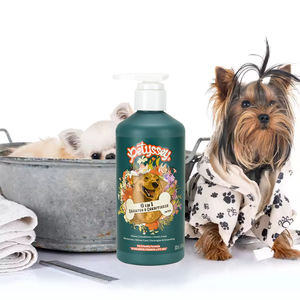 バスルーム用プラスチックボトル環境にやさしい低刺激性犬用シャンプーサプライヤーフレンドリーな天然成分 - Product Image 1