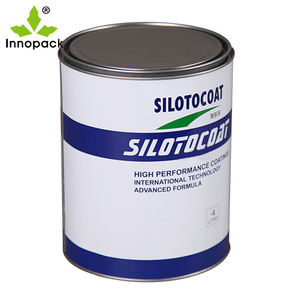 Boîte en métal ronde imprimée 4 L 5 L avec poignée en acier de qualité alimentaire Seau étanche à l'air et résistant à l'eau pour le stockage de la peinture - Product Image 2