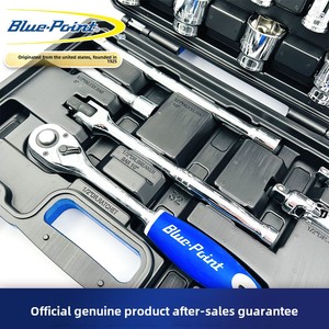 ชุดเครื่องมือซ่อมรถยนต์ KAODEE BLUE DOT American Blue Tools 32 ชิ้น ชุดประแจบล็อกพร้อมด้ามขันขนาด 1/2 นิ้ว วัสดุ CRV - Product Image 3