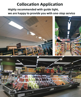 RONSE Fabricant Spot sur rail Plafond Rails Magasin Magasin Boutique Éclairage sur rail Led Éclairage réglable pour supermarché