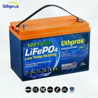 Batterie LiFePO4 haute capacité 12V 100AH Grade A 6000 cycles pour voiturette de golf avec CAN Bus, BMS intelligent, connecteur Anderson, CE RoHS IP67, OEM ODM