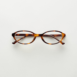 Lbashades 2503レトロなメガネ小さな楕円形の眼鏡フレーム手作りアセテートメガネブルーブロックデザイナーのスペクタクルフレームロゴ付き - Product Image 1