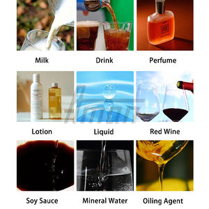 2-Head Semi-Automatic Liquid Machine for Shampoo Tea Milk Perfume Red Wine Soy <b>Sauce</b> Mineral Water Oiling Agent <b>Glass</b> Vial - Product Image 2