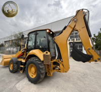 Chargeuse-pelleteuse Caterpillar 416F 416F2 420F d'occasion, fiable, faible kilométrage, 4x4, d'origine, pour projets de construction routière