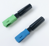 Conector de Fibra Óptica FTTH, Conector Rápido SC UPC