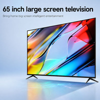 Televisor Inteligente QLED LED de 65 Pulgadas, 4K UHD HDR Android, Pantalla Antideslumbrante de Alto Brillo, Señalización Digital Comercial