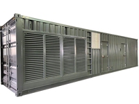 Groupe électrogène diesel triphasé 60Hz 400V 380V 12000KW en conteneur avec ATS OE-1200 pour le marché européen, idéal pour les centres de données et les applications commerciales de secours