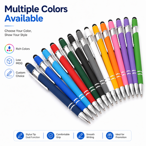Promotional Business Metal <b>Ballpoint</b> <b>Pen</b> Custom Logo Stylus <b>Pen</b> Aluminum Writing <b>Pen</b> Factory OEM ODM Wholesale Bulk Supply - Product Image 1