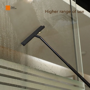 Vendita calda grigio nero bianco OEM retrattile Silicone doccia tergipavimento all'ingrosso <span class=keywords><strong>tergicristalli</strong></span> <span class=keywords><strong>lavavetri</strong></span> lama d'acqua manico lungo - Product Image 6