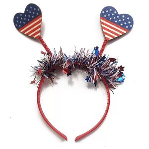 Nuevos Accesorios para Disfraces del Día de la Independencia Americana, Sombrero con Bandera, Diadema, Pentagramas para Fiestas - Product Image 5