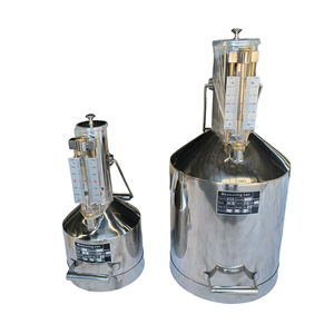 מיכל כיול מדידה 5 ליטר 10 ליטר 20 ליטר נירוסטה ציוד שירות - Product Image 3