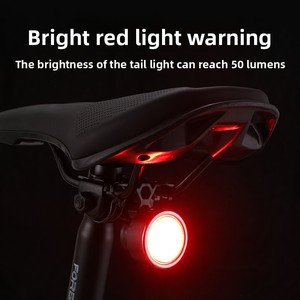 Luce Posteriore per Bicicletta da Esterno, per Ciclismo Notturno su Strada e Mountain Bike, Luce Regolabile per Bambini, Alimentata a Batteria, Ultra-luminosa - Product Image 3
