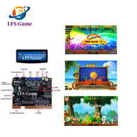 Jeu d'arcade vidéo Fun Coin Operated Fruit King à écran tactile avec construction métallique, en anglais, pour salles de jeux