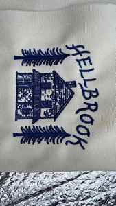 Embroidery Cotton Canvas Reusable Customized Letter Logo Two-Tone Accent Sporty Gusseted Tote <b>Bag</b> With Pocket - Product Image 5