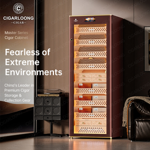 Nouveau CIGARLOONG C8, armoire à cigares avec intérieur entièrement en cèdre espagnol, humidité constante, humidor intelligent pour les amateurs de cigares - Product Image 2