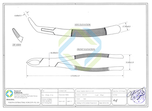 ชุดคีมถอนฟัน ได้รับการรับรองมาตรฐาน CE ระดับ I รับประกัน 1 ปี - Product Image 6