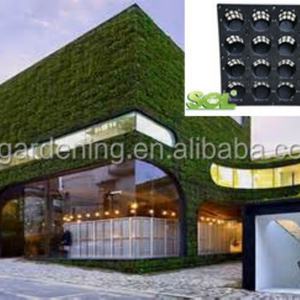 แผงปลูกต้นไม้แนวตั้งสำหรับสวนแนวตั้ง แผงผนังสีเขียวแบบโมดูลาร์พลาสติก แผงผนังสีเขียวแนวตั้ง - Product Image 6