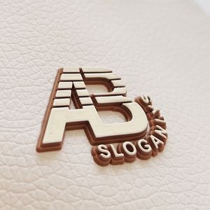 יוקרה סיליקון 3d לוגו העברת חום תוויות אופנה גומי מובלט עבור בגדים חולצות תיקים - Product Image 3