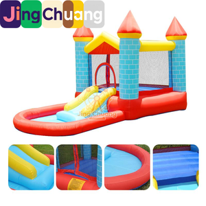 Château gonflable intérieur pour enfants, petit château gonflable, trampoline domestique, trampoline extérieur, <span class=keywords><strong>mini</strong></span> toboggan jouet - Product Image 4